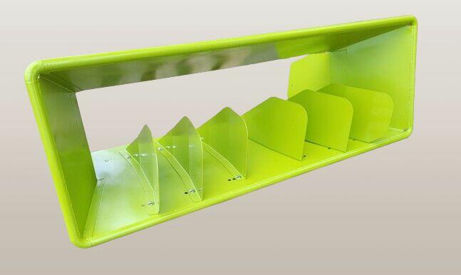 Kierownica sieczkarni - odrzutnik osłona.