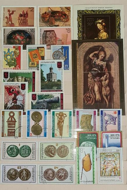 Klaser ze Znaczkami PRL 1950-1990r Starocia