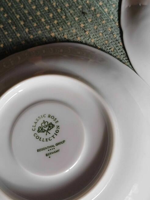 ROSENTHAL CLASSIC rose-porcelanowy spodek
