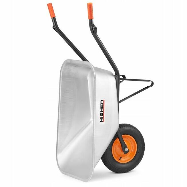 Taczka budowlana ogrodowa HIGHER 130 L