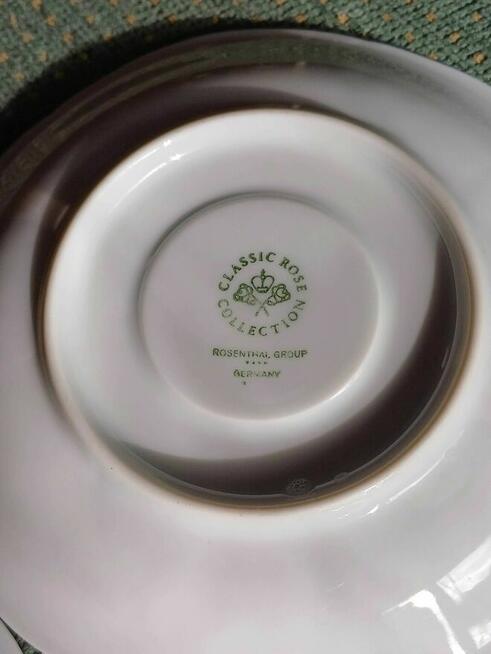 ROSENTHAL CLASSIC rose-porcelanowy spodek