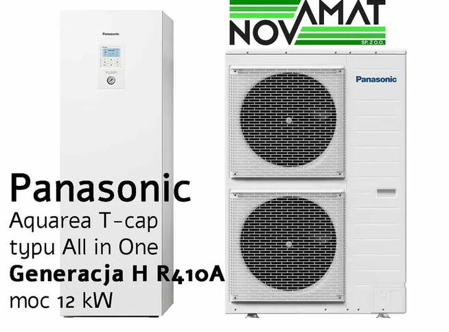 Pompa ciepła PANASONIC T-CAP H All in One 12 kW KIT-AQC12HE8