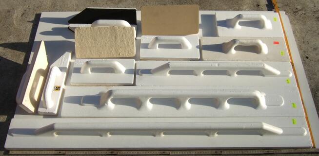 PACA STYROPIANOWA SCHED–POL KĄTOWA SKOŚNA z Filcem Gumą 8x34