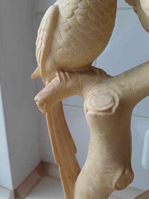 Figurka papużki marmur