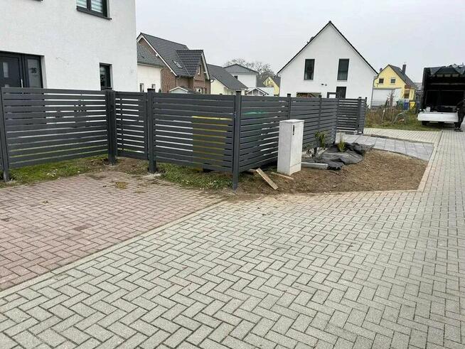 Ogrodzenie frontowe / palisada / ogrodzenie nowoczesne