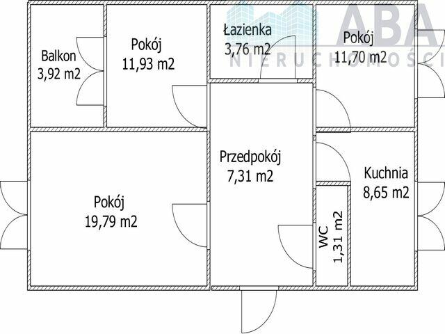 Wyjątkowe mieszkanie na sprzedaż w dzielnicy Chorzeń – 64,45