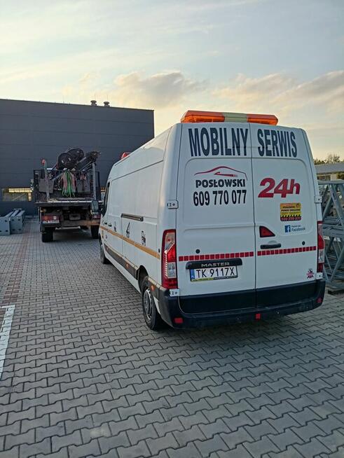 Pomoc drogowa KIELCE Transport HDS Wymiana kół TIR 24/7