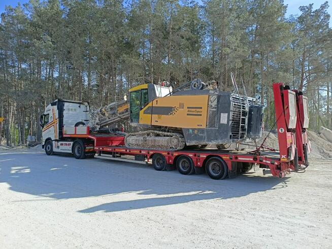 Transport maszyn budowlanych Kielce Niskopodwozie HDS