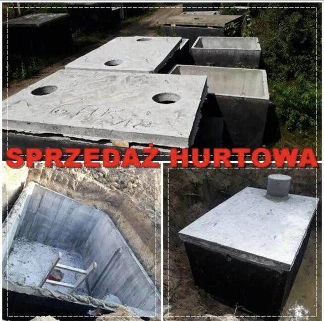 Szambo jednokomorowe betonowe 10m3 DOSTAWA montaż