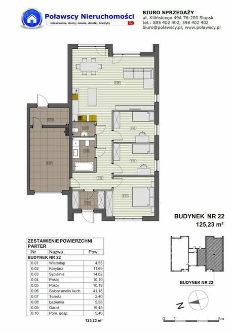Kobylnica Inwestycja Marsylia parterowe domy z garażami