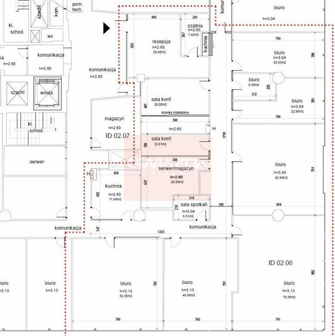 Powierzchnia biurowa Warszawa Śródmieście