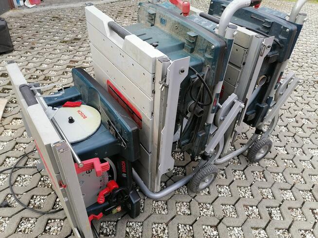 Piła stołowa Bosch GTS 10XC stół mobilny GTA60W