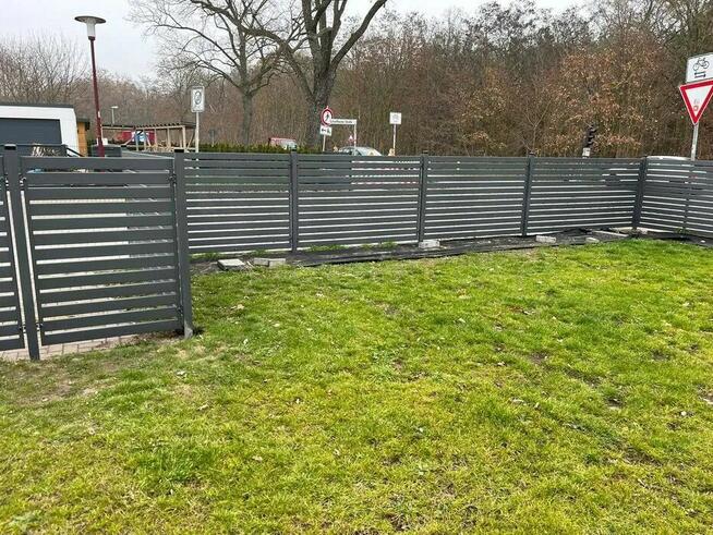 Ogrodzenie frontowe / palisada / ogrodzenie nowoczesne