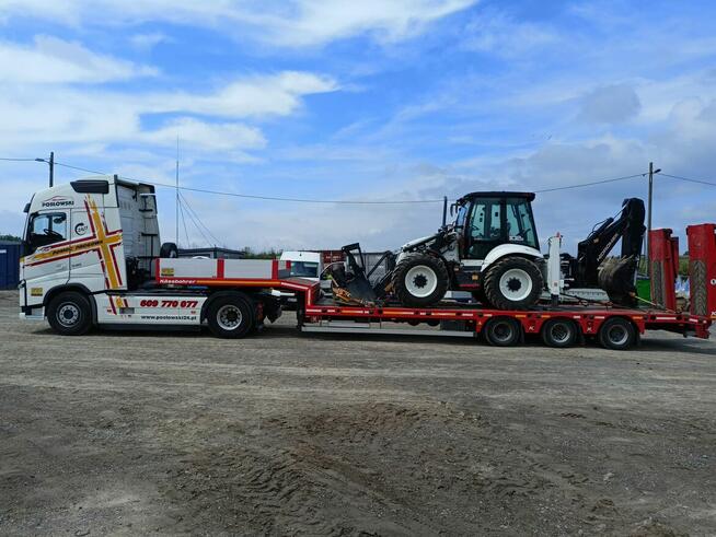 Transport maszyn budowlanych Kielce Niskopodwozie HDS