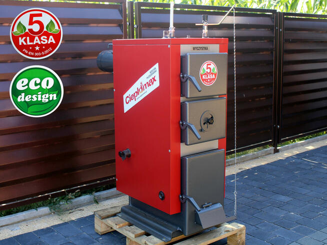 Kocioł piec 13KW 150m2 na węgiel drewno 5 klasa Atest kotły