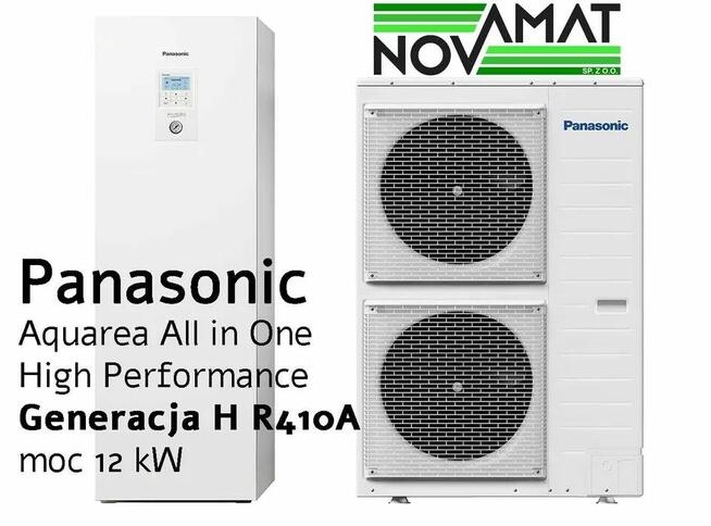 Pompa ciepła Panasonic seria H ALL IN ONE 9 KW KIT-ADC09HE8