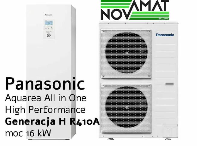 Pompa ciepła PANASONIC SERIA H All in One 16kW KIT-ADC16HE5C