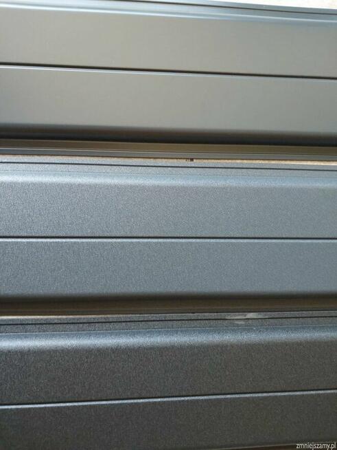 Sztachety metalowe szerokie 21 cm