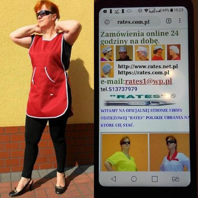 Fartuchy dla sprzątaczek najtaniej tel.515514800