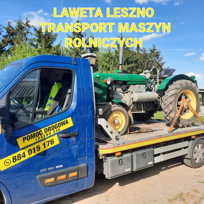 USŁUGI TRANSPORTOWE LESZNO.Maszyny rolnicze budowlane itp