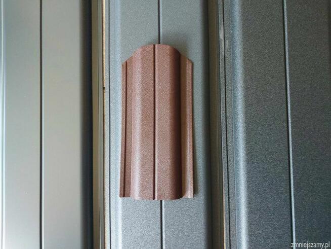 Sztachety metalowe szerokie 21 cm