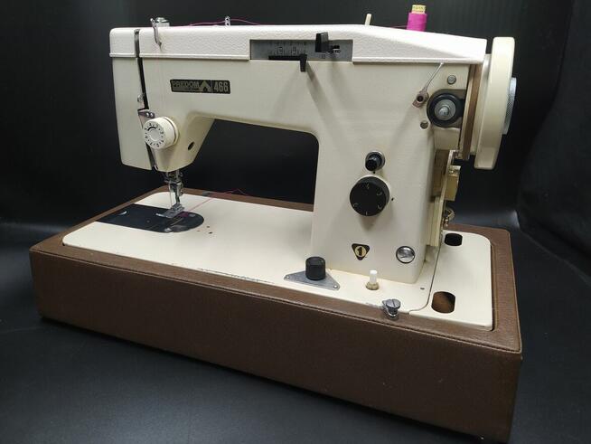 Łucznik 466 Maszyna do szycia skóry, jeansu smyczy ROK GWAR