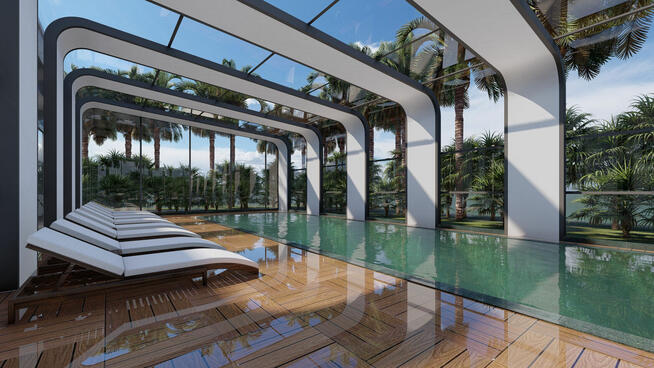 Mieszkania nad brzegiem morza w Mahmutlar w Alanyi TURCJA