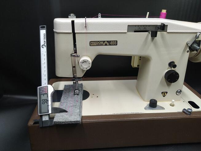 Łucznik 466 Maszyna do szycia skóry, jeansu smyczy ROK GWAR