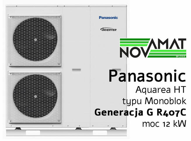 Pompa ciepła PANASONIC T-CAP seria HT 12 kW WH-MHF12G6E5