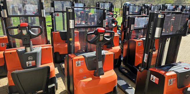 Używany paleciak elektryczny BT Toyota Staxio