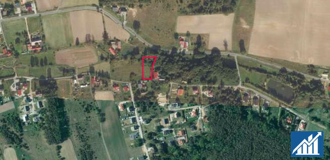 Działka budowlana 20ar Kaźmierzów gm. Polkowice,
