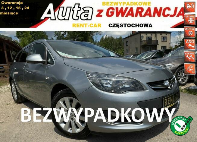 Opel Astra OPŁACONY Bezwypadkowy Klimatron Nawigacja Kamera Serwis GWARANCJA 24M