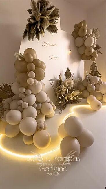 Dekoracje ślubne, ścianki balonowe, impreza firmowa