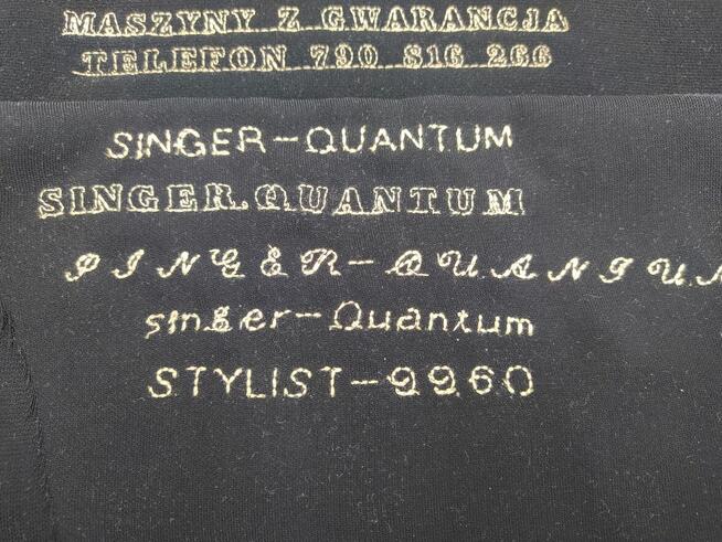Maszyna do szycia Singer QUANTUM STYLIST NOWA !! GWARANCJA