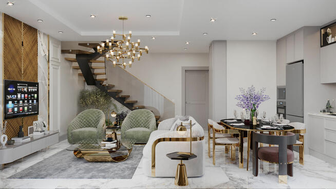 Projekt mieszkaniowy w Alanyi Oba, 350 metrów od morza