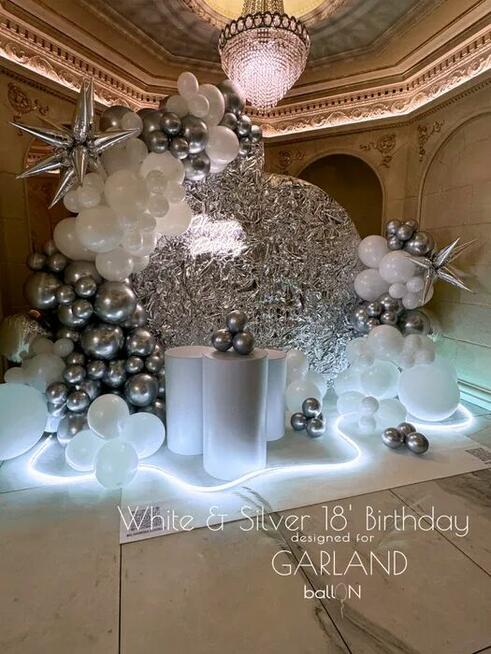 Dekoracje ślubne, ścianki balonowe, impreza firmowa