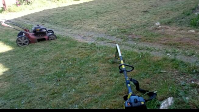 Koszenie trawy pomoc w ogrodzie