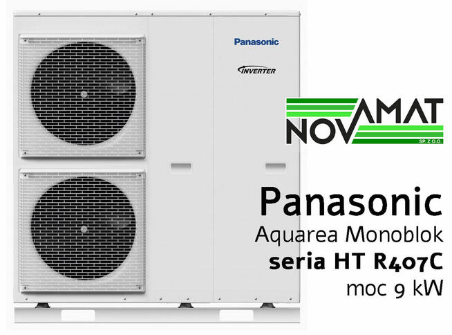 Ponpa ciepła PANASONIC Monoblok seria HT 9 kW WH-MHF09G3E5