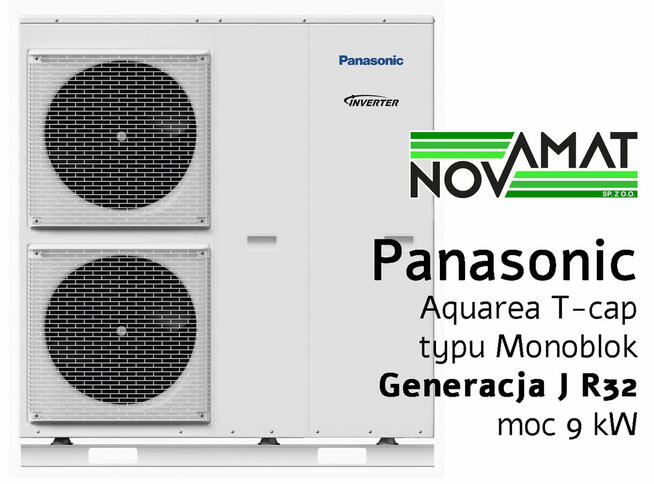 Pompa ciepła PANASONIC MONOBLOK seria J 9kW R32 WH-MXC09J3E5