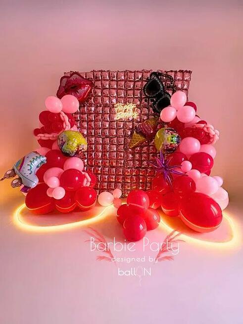 Dekoracje balonowe, ścianki balonowe, urodziny, roczek