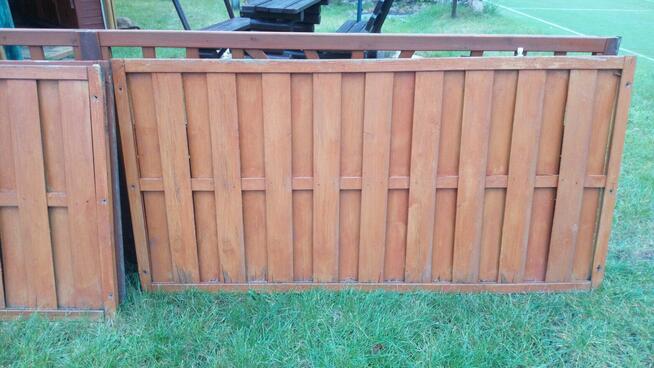 Płotki drewniane ogrodzeniowe