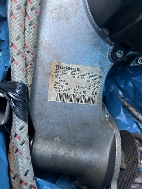 Kocioł olejowy BUDERUS G115 BE 92/42/EWG