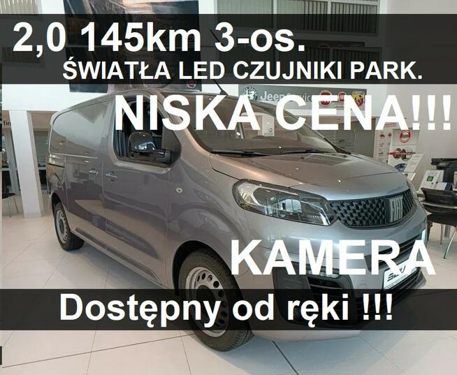 Fiat Scudo L2 Maxi Furgon 145KM Kamera Super Niska Cena Dostępny od ręki 1574zł