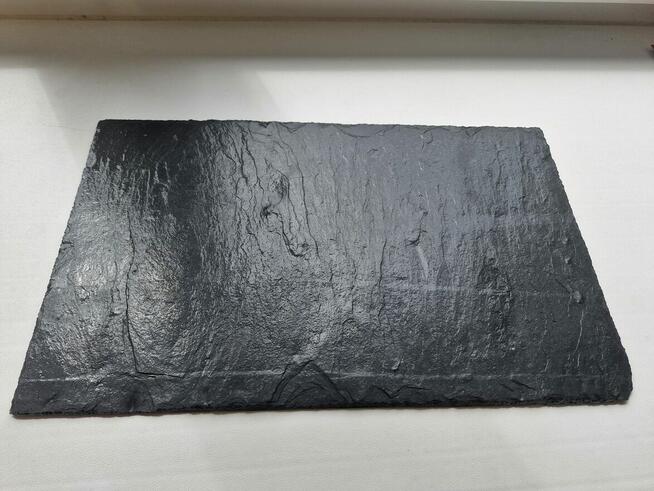 Talerz z łupka, z kamienia łupkowego