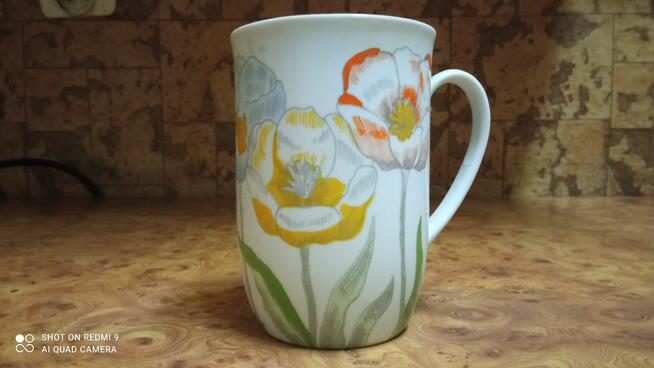 Kubek porcelanowy Chodzież slonecznki sprzedam