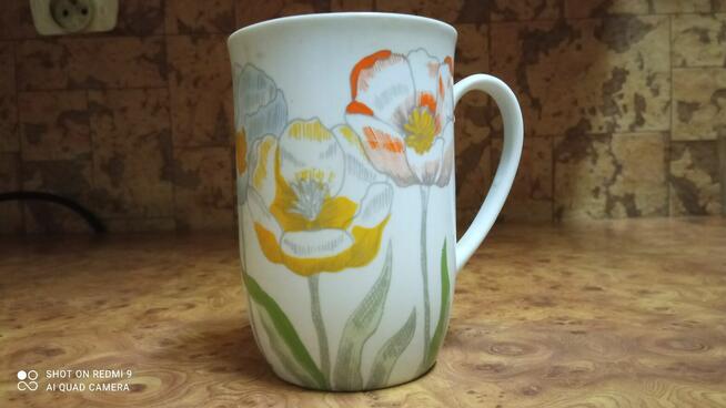 Kubek porcelanowy Chodzież slonecznki sprzedam