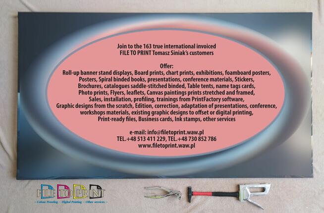 Obrazy druk na płótnie Canvas prints stretched framed