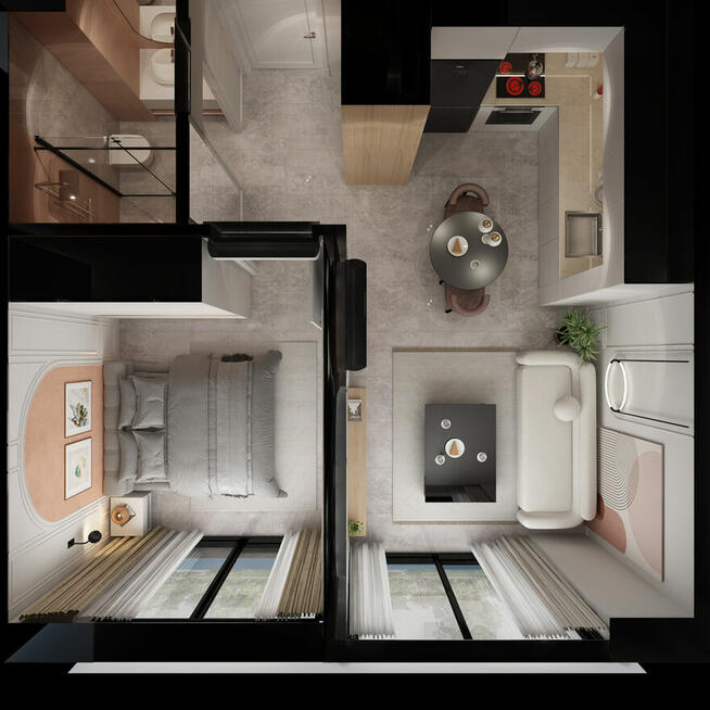 Mieszkanie nad brzegiem morza w Kestel w Alanyi TURCJA