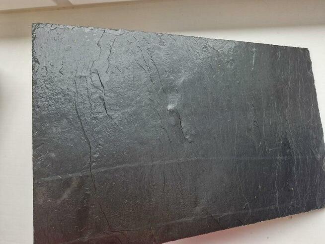 Talerz z łupka, z kamienia łupkowego