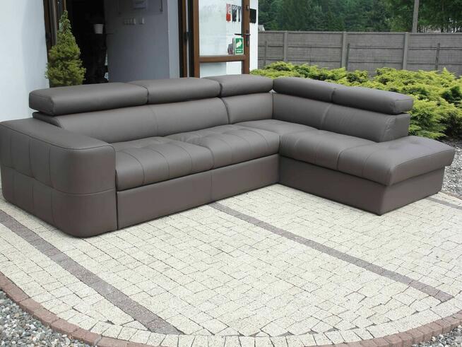 Prawdziwy HIT wśród narożników, czyli Malibu duży skóra